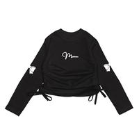 Gambar Baju Crop Kaos Serut Anak HIMOKU 4 5 6 7 8 9 10 11 12 Tahun Lengan Panjang Motif HAND PITA Coquette- Fashion, Cantik - HITAM, M(3-4THN) dari HIMOKU_NEW undefined 2 Tokopedia