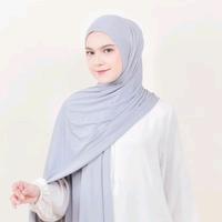 Gambar Pashmina Instan / Hijab Instan Pashmina / Kerudung Pasmina Instan/  Jilbab Wanita Instan - frappucino dari Y.N Fashion Store undefined 2 Tokopedia