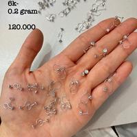 Gambar Anting toge & desii solitaire mas putih - Desi dari Sinaragung.ciokta undefined 1 Tokopedia