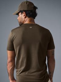 Gambar CONQUER REFORM CREWNECK SHORT SLEEVE ESPRESSO ALO BAJU KAOS OLAHRAGA PRIA PERFORMANCE T-SHIRT PADEL TENNIS GYM MARATHON - S dari TOKO OLAHRAGA INDONESIA undefined 3 Tokopedia