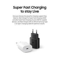 Gambar Samsung Charger 25W Galaxy Z Fold 7 Z Flip 7 Super Fast Charger + Data Cable Type-C to Type-C Original - Putih - Hitam dari Distributor Aksesoris GadGet undefined 4 Tokopedia