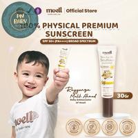 Gambar Moell Physical Sunscreen Anak & Bayi SPF 50+ (PA++++) 30ML/ Moell Sunscreen dari PN BABY & BEAUTY undefined 1 Tokopedia