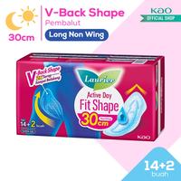 Gambar Laurier Active Day Fit Shape 14+2s - Pembalut Non Wing 30cm dari KAO Indonesia undefined 1 Tokopedia