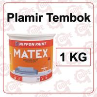 Gambar PLAMIR TEMBOK MATEX @1 KG dari Gope Hardware undefined 1 Tokopedia