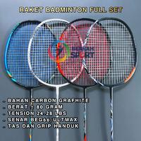 Gambar Raket Badminton Carbonex Logo Emas Bonus Tas Dan Grip - nanoray 24lbs dari BERKAHSPORT.ID undefined 1 Tokopedia