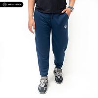 Gambar Celana Joger Trening Pria Pants abu sport  Wanita Jogger Olahraga regular random warna cargo  jogger - hitam nh logo, S dari New Hexa Clothing centre undefined 5 Tokopedia