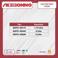 Gambar AKEBONNO ELECTRIC DEEP FRYER 6 LITER | MESIN PENGGORENG LISTRIK COCOK UNTUK USAHA dari TOKO JAWA ELECTRIK undefined 3 Tokopedia