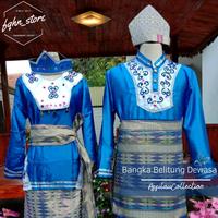 Gambar Baju Adat Bangka belitung Dewasa pria Wanita dari Sn Fashionn undefined 4 Tokopedia