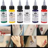 Gambar Tinta tato Infinity VIP 30Ml Original pewarna tatto dari Crazy tato undefined 3 Tokopedia