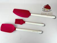 Gambar KitchenAid set of 3 Silicone Utensils with Birch Handle - Food grade tahan panas hingga 230°C dari Pantry Magic Indonesia undefined 1 Tokopedia