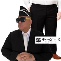 Gambar Youngsung - Setelan Jas Celana  Pria Hitam Formal Pernikahan Wisuda Casual Kantor Big Size Jumbo Oversize 4XL 5XL 6XL 7XL 8XL 9XL 10XL - Hitam, SETELAN XXL dari youngsungexclusive undefined 3 Tokopedia