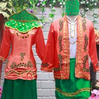 Gambar PREMIUM Baju Adat Banjarmasin Dewasa // Pengantin Banjar - Wanita Merah, S dari To The Bone Store undefined 3 Tokopedia
