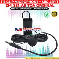 Gambar MICROPHONE MIC TOA JEPIT ZM-361-AS MIK JEPIT KLIP CLIP KANCING CAPIT IMAM MC MIKROPON CONDENSOR ZM 361 AS ZM361AS KONDENSOR MIK ZM-361 AS ZM361-AS VOKAL VOCAL ASLI ORI ORIGINAL TOA dari SOLID JAYA ELEKTRONIK undefined 3 Tokopedia