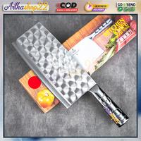 Gambar Pisau daging stainless Steel diamond No.2 29x8.5 cm Pisau dapur chinese chef knife Kitchenware dari arthashop22 undefined 1 Tokopedia