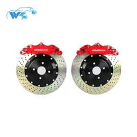 Gambar KOKO Racing 4 Pot Caliper Upgrade Brake System 330*28mm Drilled Disc Rear Wheel 19 Inches for Audi tt mk1 dari Arkana77 undefined 3 Tokopedia