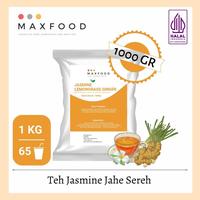 Gambar MAXFOOD - 1KG JASMINE TEA GINGER LEMONGRASS/BUBUK MINUMAN TEH JASMINE JAHE SEREH dari MaxFood undefined 1 Tokopedia