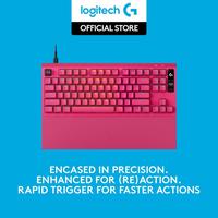 Logitech G PRO X2 RAPID TKL Tenkeyless 8K Magnetic Analog Rapid Trigger Gaming Keyboard with OLED Display - foto 4