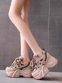 Gambar Shoecenter Sepatu Sneakers Wedges Wanita Tinggi 7 cm Tipe 1229 - 36 dari shoecenter.id undefined 1 Tokopedia