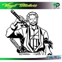 Gambar Roronoa Zoro 002 - One Piece Vinyl Sticker (For Laptop, Motorcycle, Car, Etc.) Outdoor Decal - Gold dari Gallery Variasi undefined 2 Tokopedia