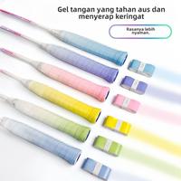 Gambar Grip tape dengan gradasi, untuk raket bulu tangkis, raket tenis, dapat meredam getaran, nyaman, anti-slip, menyerap keringat - Biru-333 dari indah mulia abadi undefined 5 Tokopedia