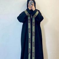 Gambar Abaya Ori Saudi - Abaya inner outer menyatu - Hitam, Ld 110 Pb 130 dari DS Hijab Store undefined 2 Tokopedia