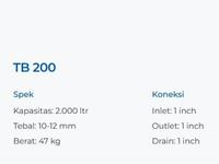 Gambar Tangki / Toren Air Penguin 2000 Liter TB200 dari Imhome undefined 2 Tokopedia