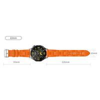 Gambar Strap Huawei GT 4 46MM GT4 Tali Jam Model H-Pattern Silicone Rubber - Brown dari JakeyOnlineShop undefined 3 Tokopedia