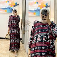 Gambar KAFTAN SONGKET PAKAIAN MUSLIM KEKINIAN Rayon Premium Wanita Gamis  Tebal Dress - Mocca dari OMAH DASTER99 undefined 3 Tokopedia