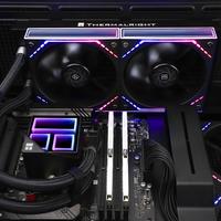 Gambar THERMALRIGHT Frozen Infinity 240 BLACK ARGB CPU AIO Liquid Water Cooling Cooler 240mm Intel AMD dari BerlianCom undefined 3 Tokopedia