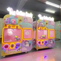 Gambar 2024 New Technology Fully Automatic Commercial Snack Vending Machine Sugar Floss Customizable Cotton Candy Vending Machine dari mbape store boz undefined 4 Tokopedia