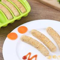 Gambar Cetakan Sosis Silikon Cetekan Nugget Naget Kukus Silikon Hotdog Kue Telur Puding Es Silikon DIY 6 Lubang Sausage Silicone Mold BPA cutenery - Big-Red dari Cutenery undefined 2 Tokopedia