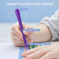 Gambar [READY] Aimilo Crayon Set Krayon Plastik 12/24 Warna Crayon Anti Air Dan Anti Patah Krayon Anti Kotor Dan Anti Patah Tidak Beracun - 12 Warna dari Aimilo Authorized Store undefined 4 Tokopedia