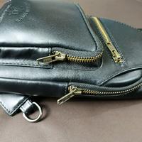 Gambar ITIKURIH ALL NEW SLEMPANG kulit sapi original Selempang Pria - HITAM dari itikurihLeather undefined 5 Tokopedia