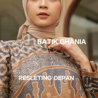 Gambar Atasan Batik Wanita Baju Batik Lengan Panjang by BATIK GHANIA - BLUS NOBI MERAH JAMBU, XXL dari batik ghania_NEW undefined 2 Tokopedia