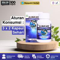 Gambar Ekstrak Ikan Gabus ALBUCARE Original 100 Kapsul Bantu Mempercepat Penyembuhan Luka Pasca Operasi Luka Bakar Luka Diabetes Luka Sunat dan Luka OP Caesar Aman Sudah BPOM dan Halal MUI - ALBUCARE 100 KAPSUL dari Majapahit Herbal undefined 2 Tokopedia