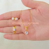 Gambar Set Perhiasan Permata Warna Kuning 24 k Terbaru dari ATRIBUTKECANTIKAN undefined 1 Tokopedia