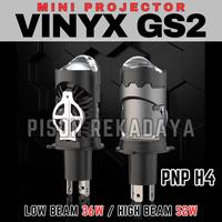 Gambar Mini Projector Biled Vinyx GS2 H4 LED 50W Laser Projie Headlamp Headlight Mobil Motor - GS2, FLAT dari Pison Rekadaya undefined 1 Tokopedia
