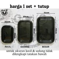 Gambar Nampan Mika Kue Hantaran Ukuran S,M,L /  Mika Nampan Kitchenware - Ukuran Kecil ( S ) dari bubbledrinkplast undefined 1 Tokopedia