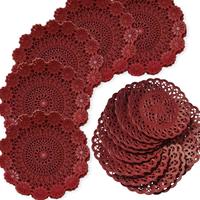 Gambar [ LUSINAN ] 1 LUSIN 12 BUAH Piring anyaman Rotan Plastik isi 12pcs 12pc 12 pc pcs ANYAM MAKAN dari evergreenstore_NEW undefined 1 Tokopedia