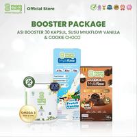 Gambar Mom Uung BOOSTER PACKAGE - ASI Booster + Susu Mylkflow 5 Sachet + Cookie Mylkflow - Pelancar ASI Halal BPOM - K30 + SUSU VANILLA + COOKIE COKLAT dari Mom Uung Official undefined 1 Tokopedia