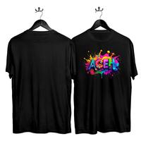 Gambar Baju Kaos Printing Tulisan Nama Daerah ACEH Kualitas Bagus Warna Warni - hitam, M dari joyujin store undefined 3 Tokopedia