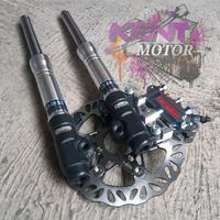 Gambar Shock depan variasi beat fi/vario new paketan set komplit shock depan+cakram pnp beat scoopy vario new mio jupiter z mx - silver, mio dari KENT MOTOR_NEW undefined 3 Tokopedia