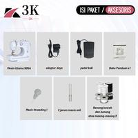 Gambar (3K Surabaya) Mesin Jahit Mini Portable Multifungsi + Lampu Led Malam Terbaru Type 202A & 505A - 505A Biru MesinJahit dari TOKO KERANJANG TERBARRU undefined 3 Tokopedia