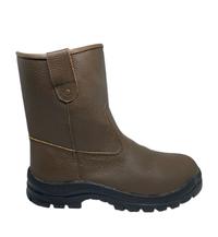 Gambar KARIS COLLECTION SEPATU SAFETY BOOT MURAH SEPATU SAFETY BOOT  KULIT UJUNG BESI SEPATU PROYEK SEPATU KERJA SEPATU BOOT PRIA - 38 dari karisfootwear undefined 2 Tokopedia