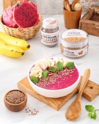 Gambar Flaxseed Canada Organic Premium 100% Original / Flax Seed Kanada Flaxseeds Biji Rami Kanada Organik - 50g dari bakulsaudi undefined 2 Tokopedia