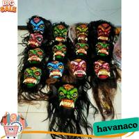 Gambar TERBARU  topeng buto gedruk mainan anak / topeng gedruk bahan mika / TOPENG BUTO RAMPAK JARANAN HVC dari havanaco undefined 5 Tokopedia