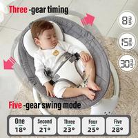 Gambar Topborn Swings Ayunan Elektrik Tempat Tidur Bayi Elektrik Kontrol Jarak Jauh Berbagai Frekuensi Ayunan Dilengkapi Pemutar Musik Membantu Bayi Tidur Membebaskan Tangan Ibu - Langit Berbintang dari Topborn Offical Store ID undefined 4 Tokopedia
