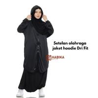Gambar Setelan Tunik Oversize sporty Dri-Fit Exclusuve + Rok Celana Sirwal dari HabikaButik undefined 1 Tokopedia