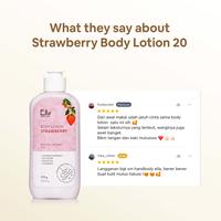 Gambar Ella Skincare Whitening Body Lotion Strawberry With Licorice Extract & UVA UVB Filter - Mencerahkan Tubuh & Terlindung Dari Paparan Sinar UV - Varian Strawberry dari Ella Skincare Store undefined 4 Tokopedia