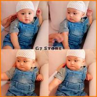 Gambar Peci Bayi Laki Laki Kopyah Kopiah Rajut Anak Bayi Balita Newborn Baru Lahir Usia Umur 0 1 2 3 4 5 6 7 8 9 10 11 12 Bulan Tahun Muslim Haji Topi Katun ketu songkok - coksu_ dari G7 STORE15 undefined 2 Tokopedia